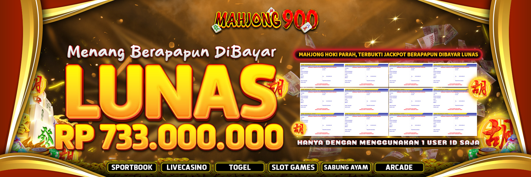 Menang Berapapun Dibayar Lunas