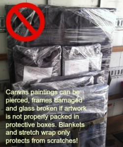 wrapped-artwork example