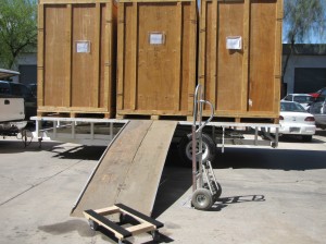ramp to trailer